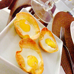 Cestinha de ovo de codorna