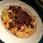 Pappardelle ao ragu de cordeiro