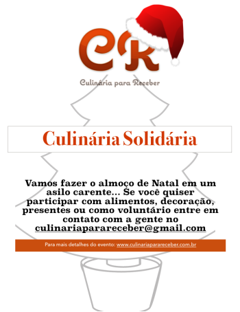 Culinária Solidária