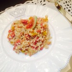 Risoto de Linguiça Blumenau com abóbora caramelizada