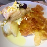 Bacalhau Confit com batatas crispy